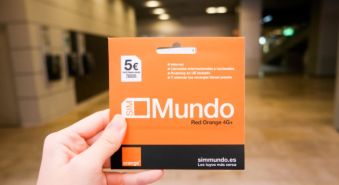 西班牙orange电话卡简介